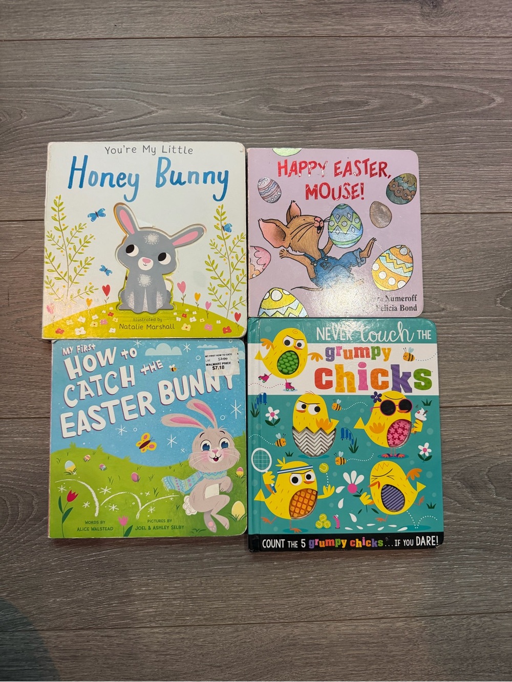 Set of 4 Easter Baby Board Books